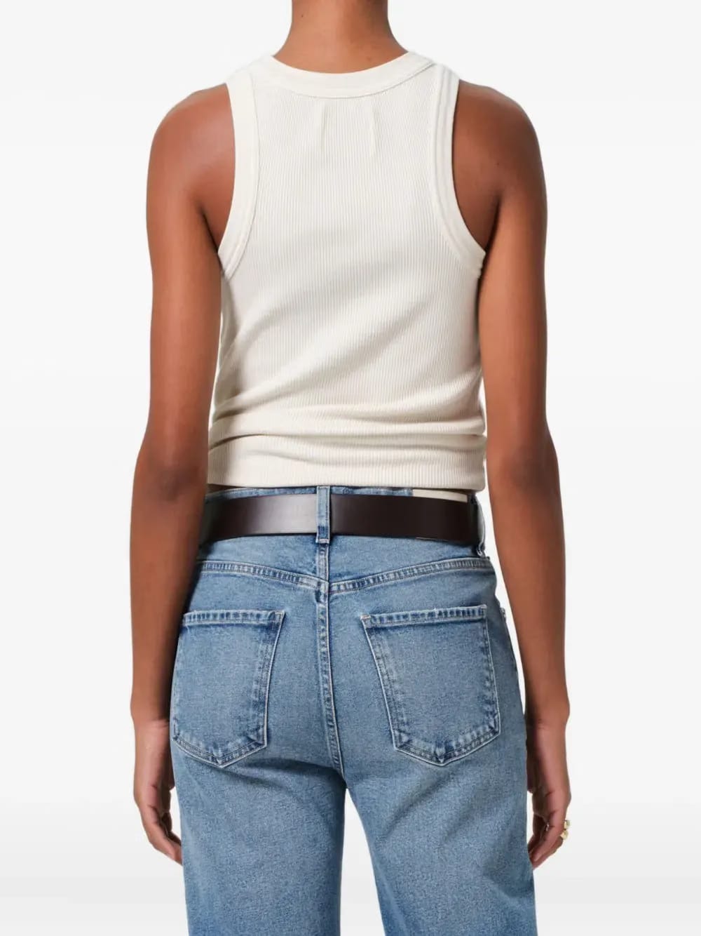 Isabel ribbed sleeveless top
