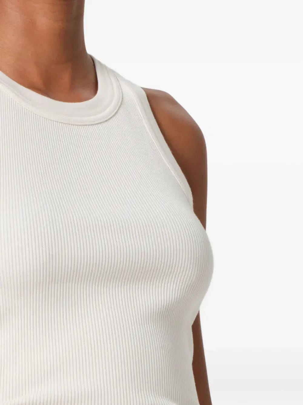 Isabel ribbed sleeveless top