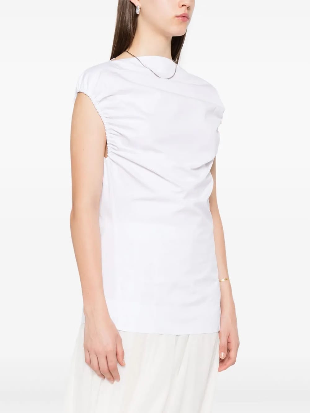 gathered top