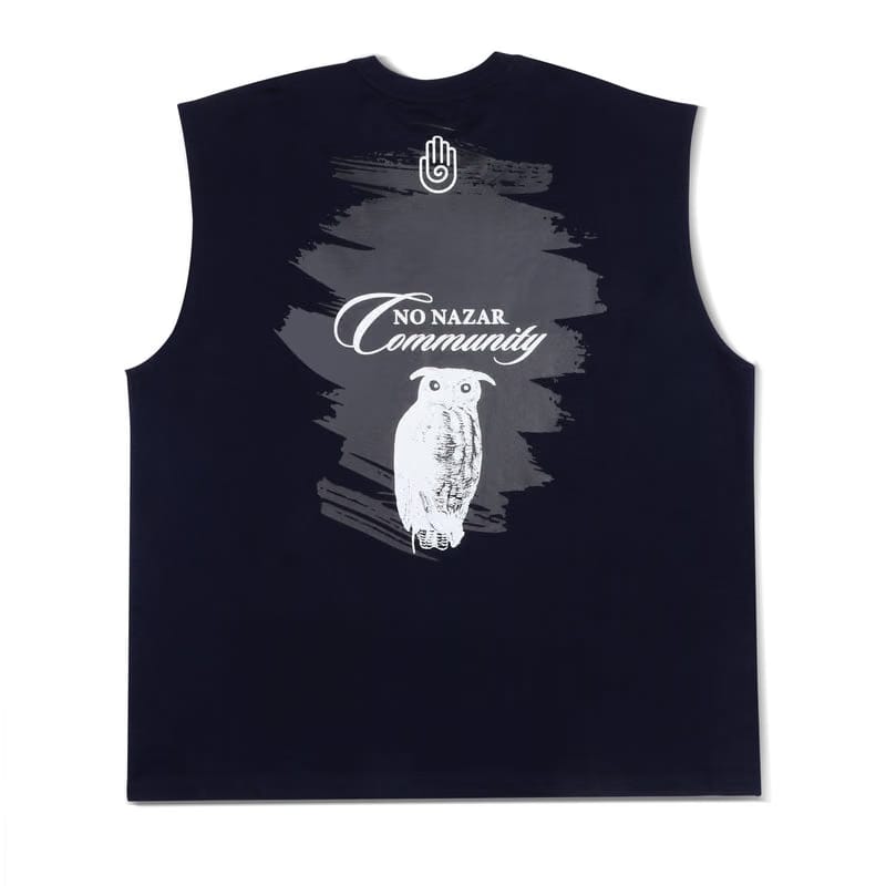 The Blue Twilight Owl - Tank Top