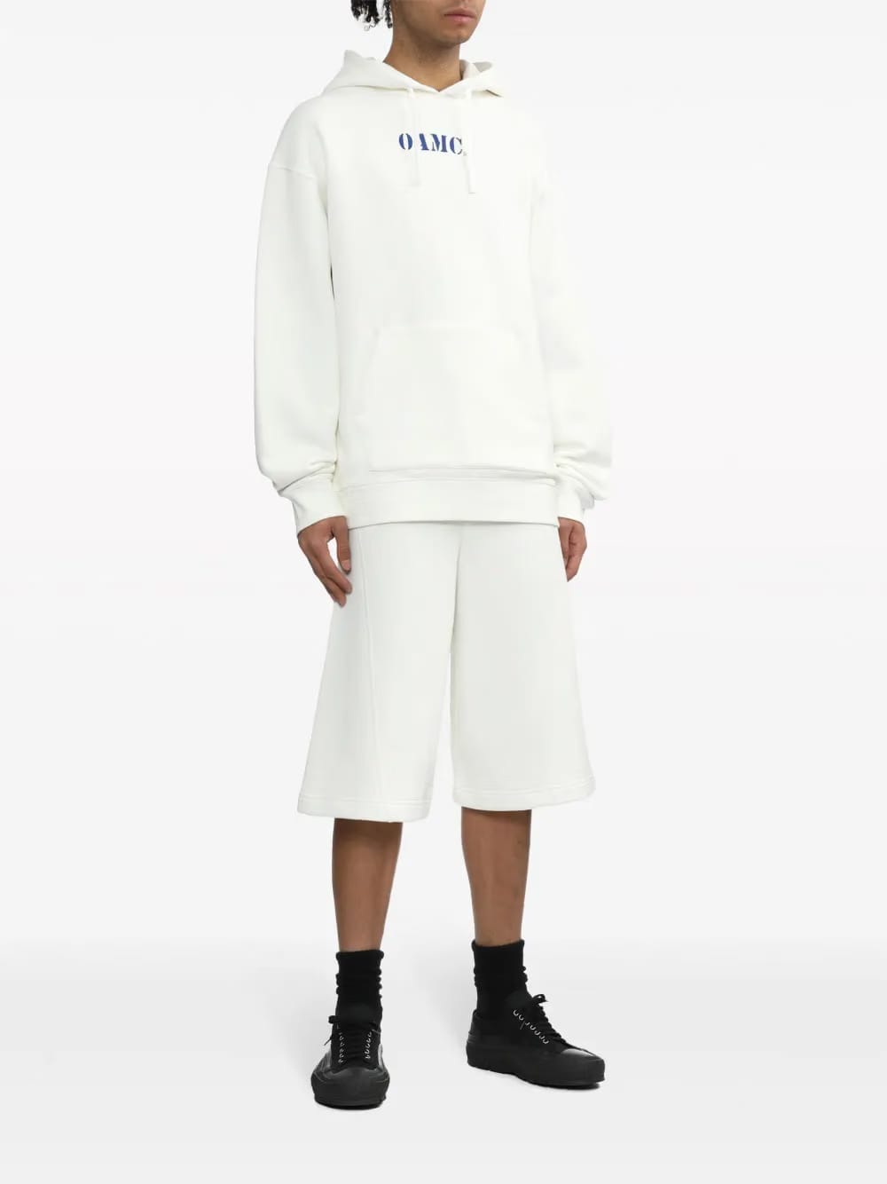 back-pocket cotton shorts