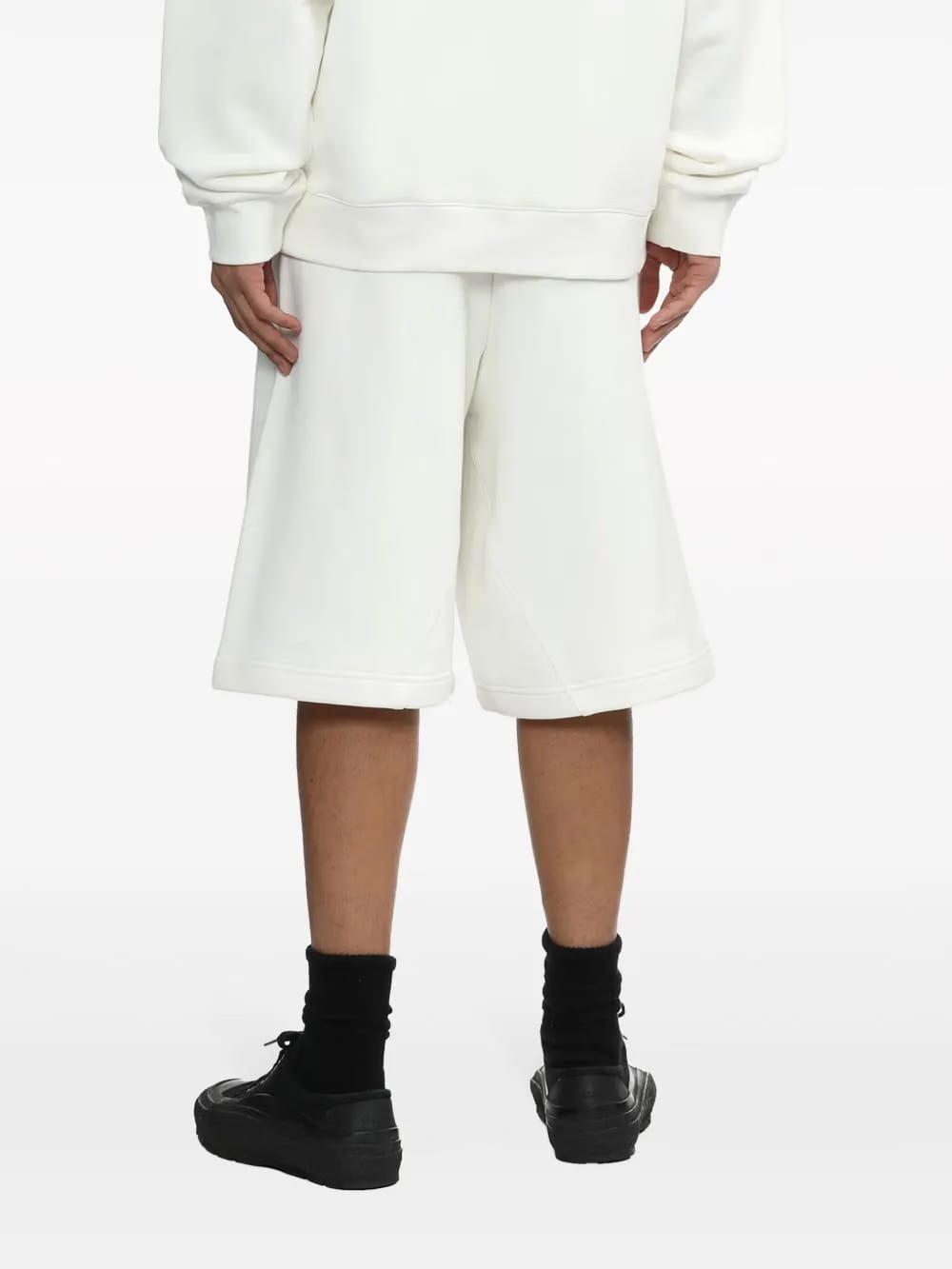 back-pocket cotton shorts