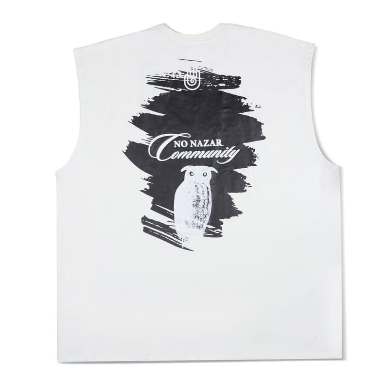 The White Twilight Owl | Tank Top