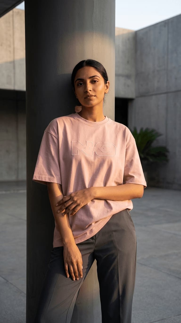 Essentials T-Shirt | Sunset Pink
