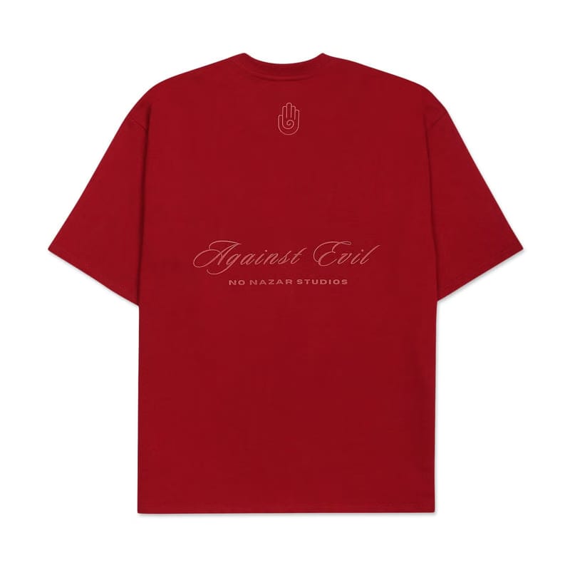 Essentials T-Shirt | Bordeaux Red