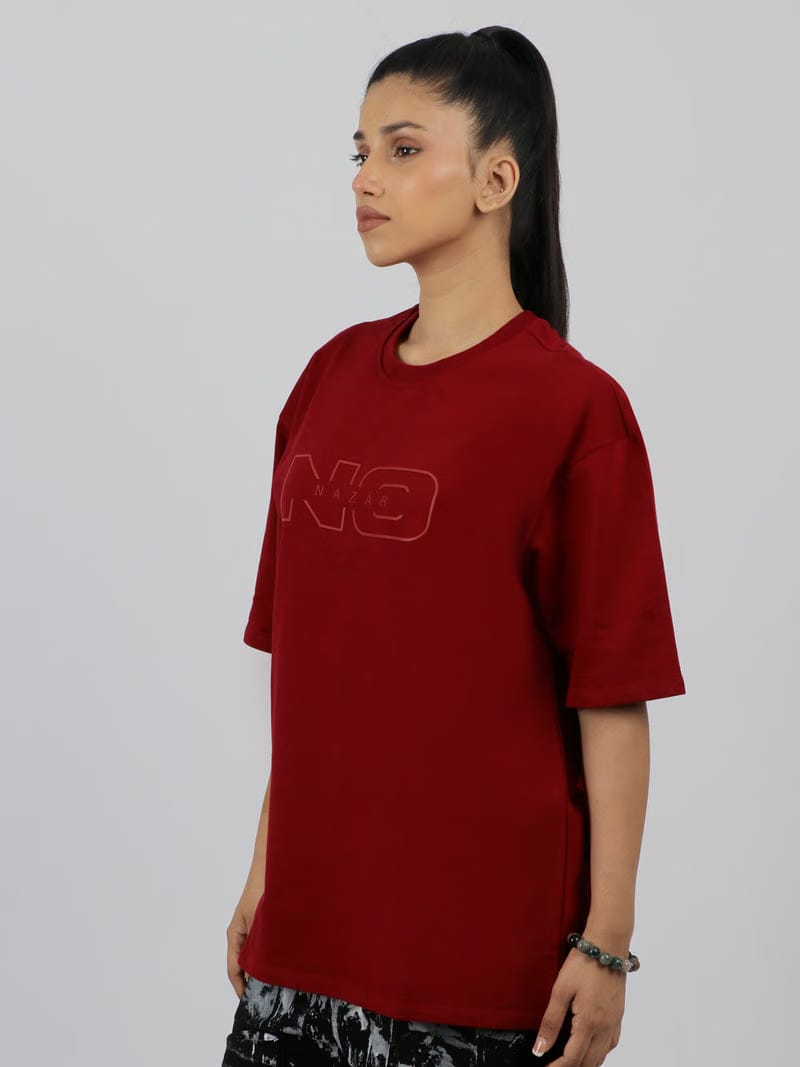 Essentials T-Shirt | Bordeaux Red