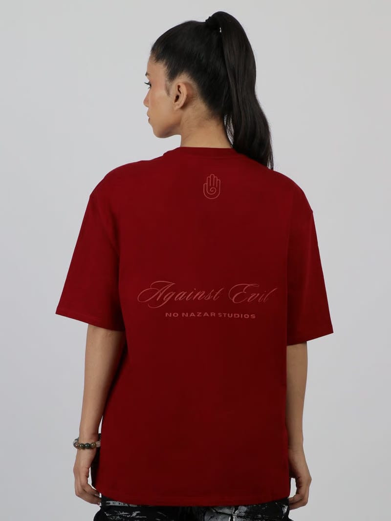 Essentials T-Shirt | Bordeaux Red