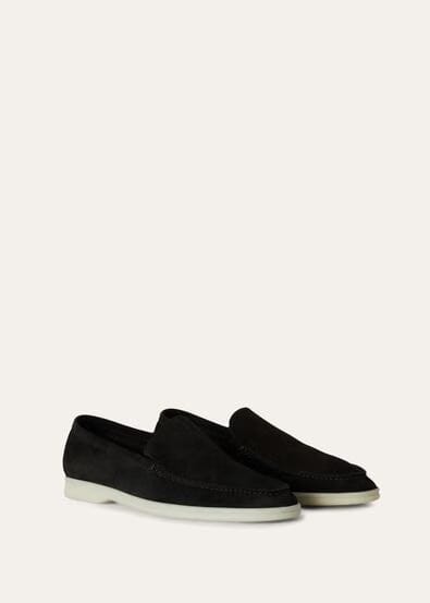 Loro Piana Summer Walk Loafer Black (8000)