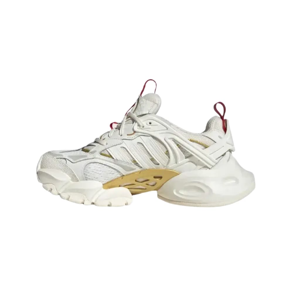 adidas XLG Runner Deluxe Off White Gold Metallic Red