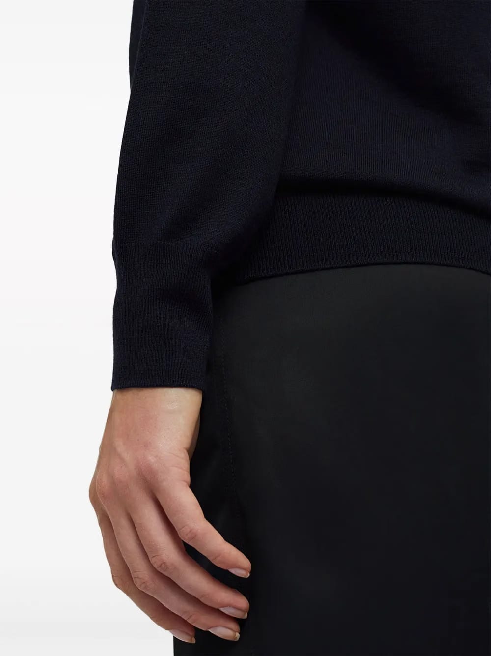 crew neck pullover sweater