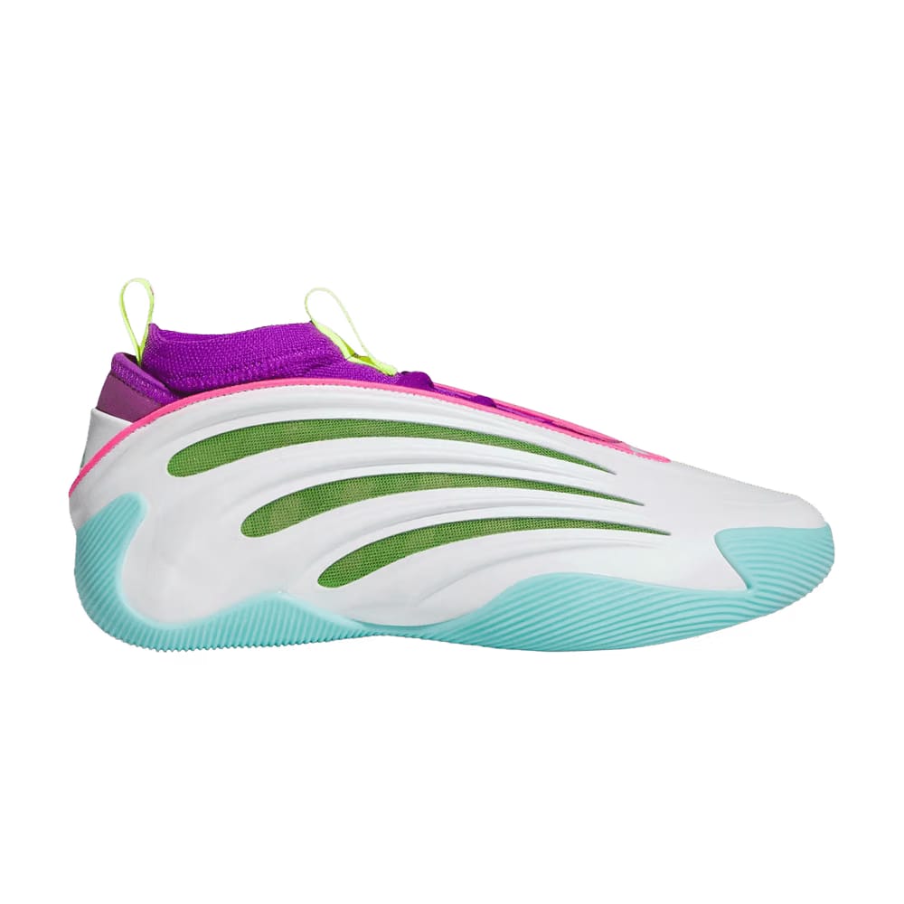 Adidas Harden x Jalen Williams Vol. 9 White Lucid Lime Pink