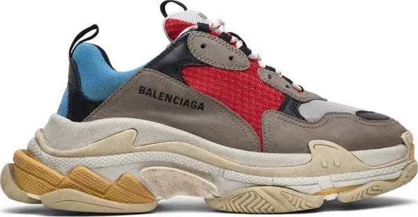 Balenciaga Triple S Sneaker Blue Red
