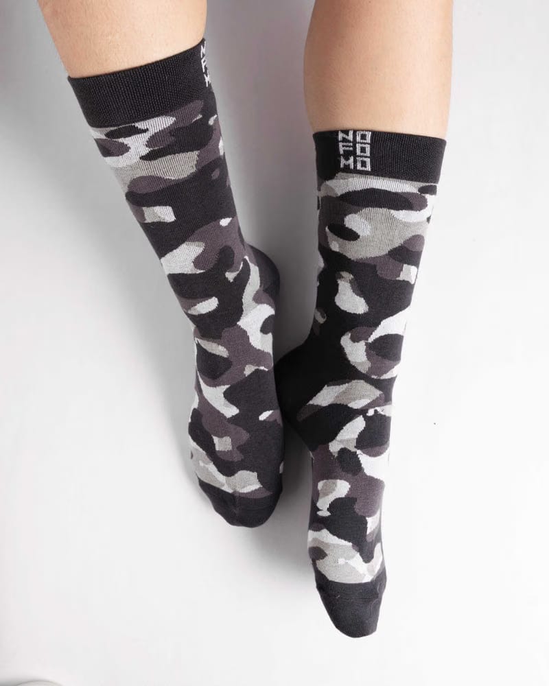 Camo - Crew Length Socks