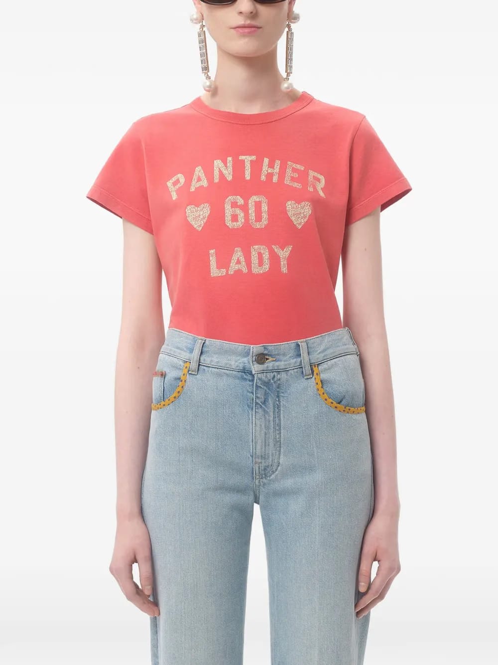Panther Lady-print T-Shirt