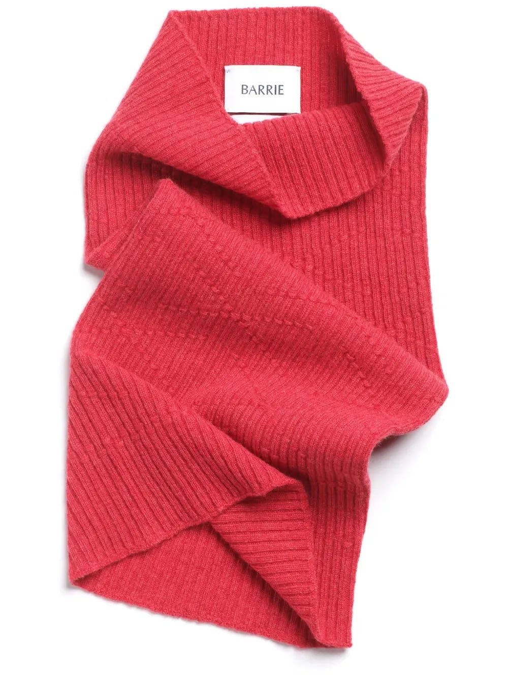 ribbed-knit cashmere snood