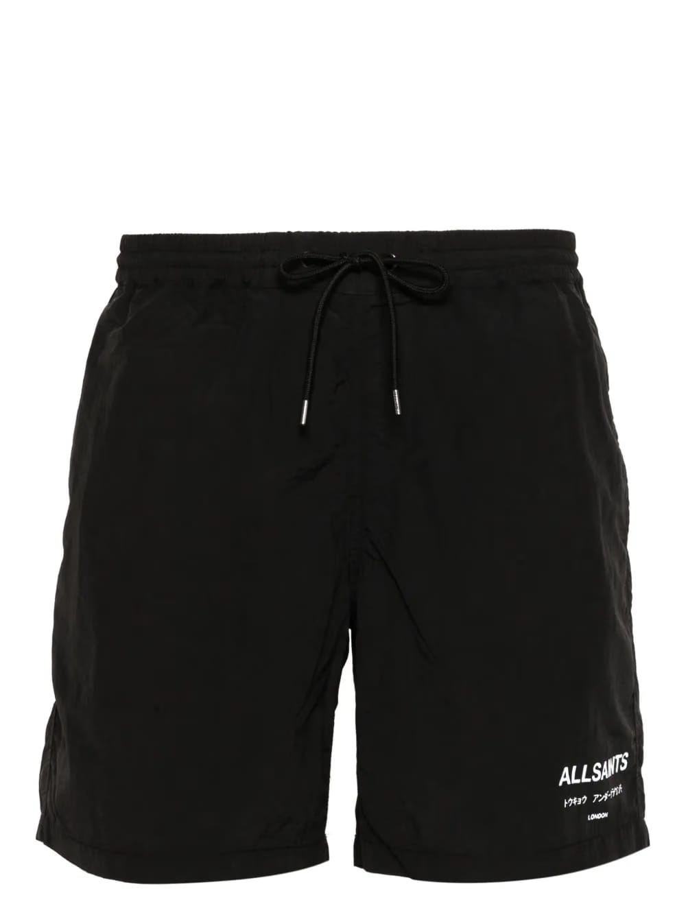 logo-print drawstring swim-shorts