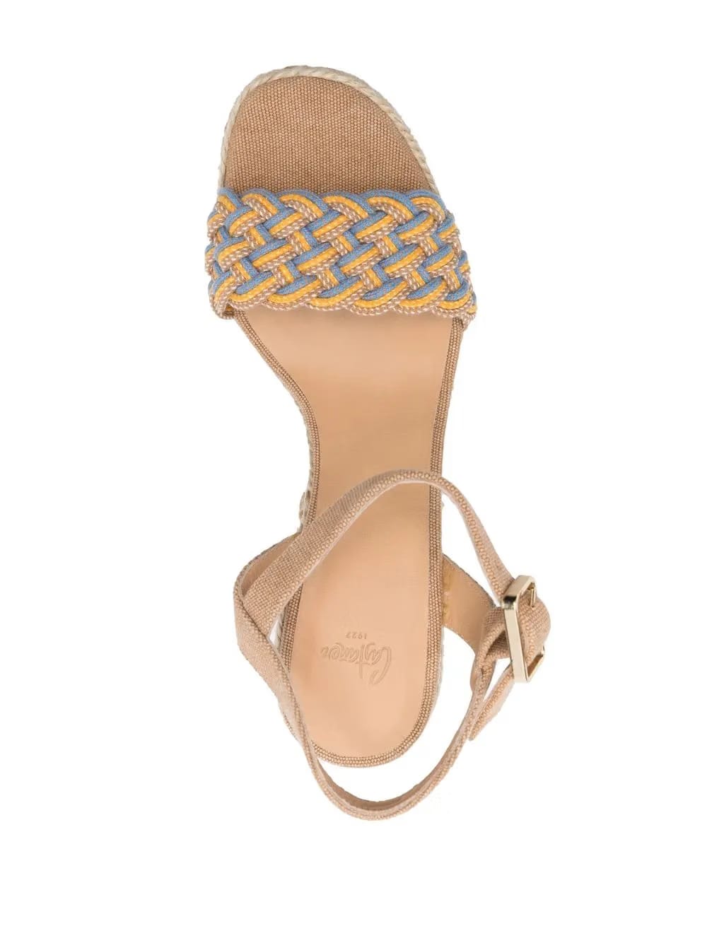 140mm Anne braided sandals