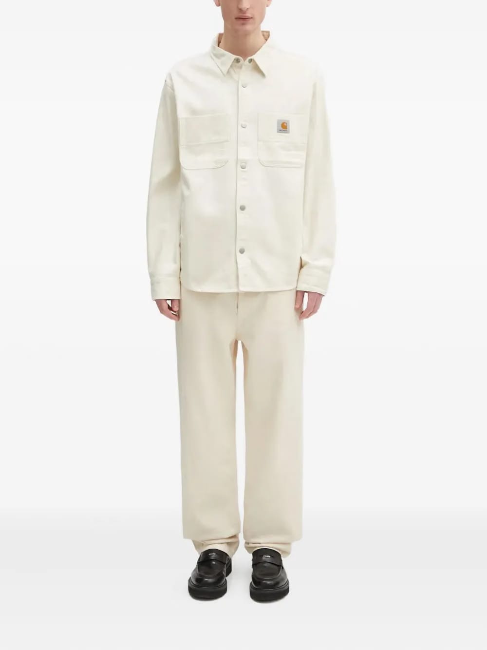 Clink patch-pocket overshirt