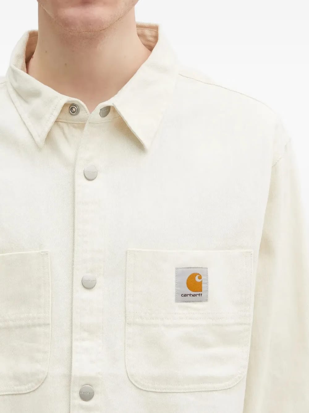 Clink patch-pocket overshirt