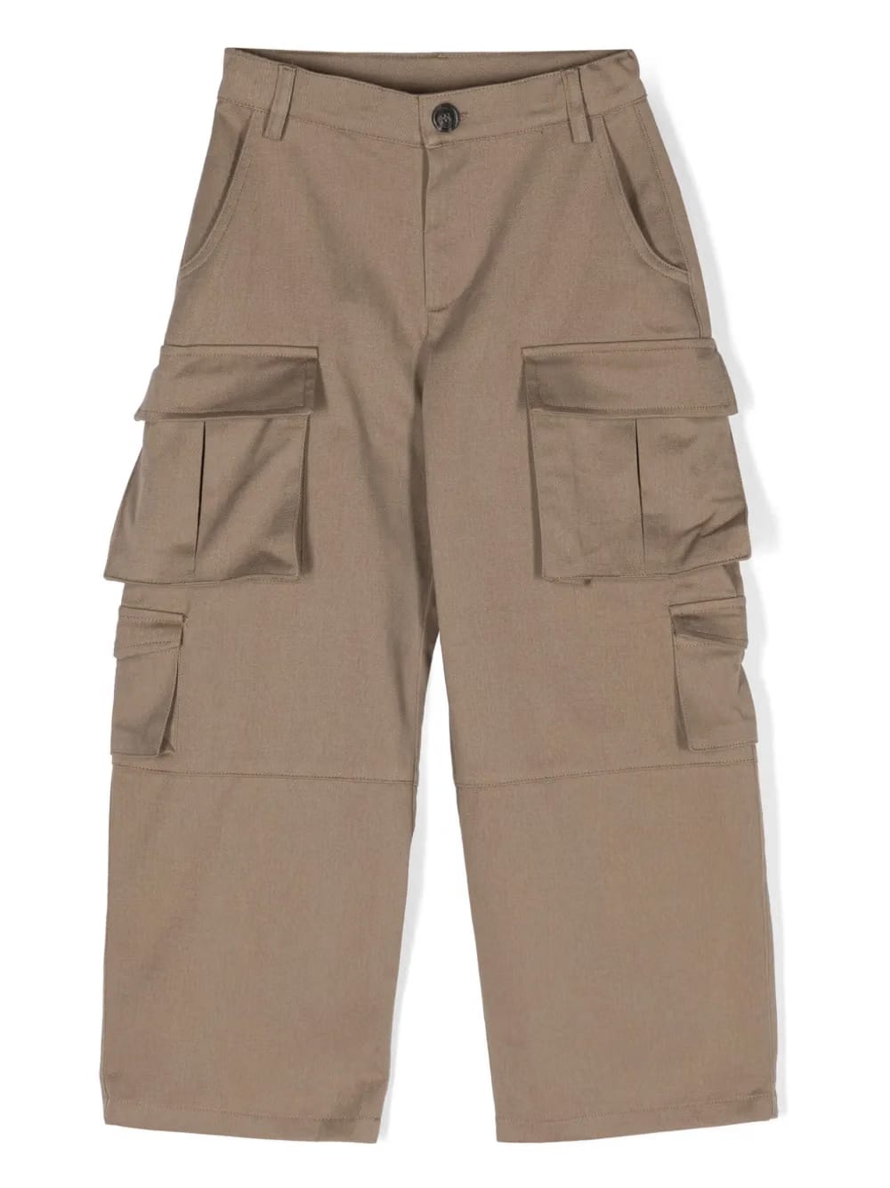 twill cotton cargo trousers