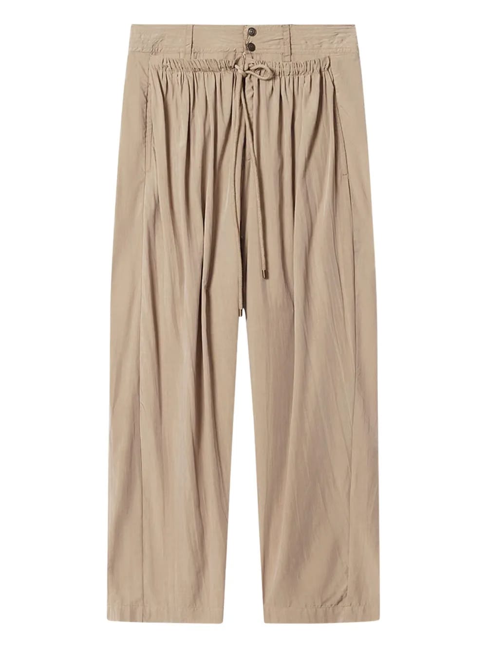 x Inaya drawstring button trousers