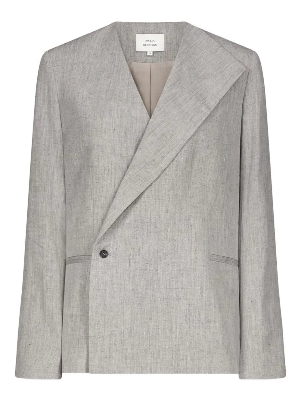 Suna asymmetrical blazer