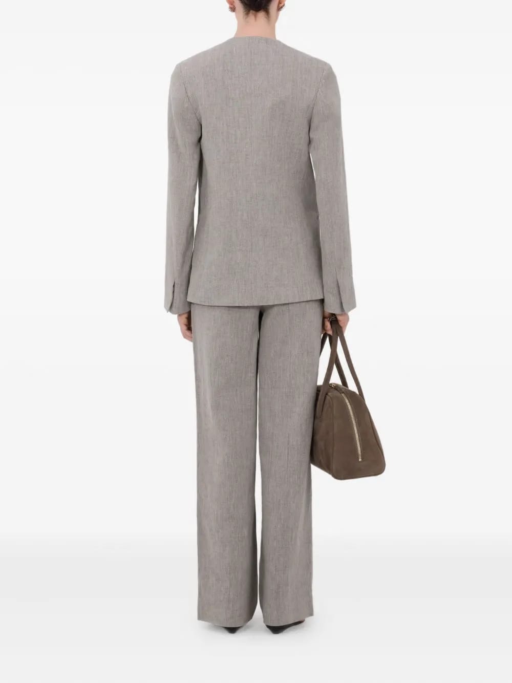 Suna asymmetrical blazer