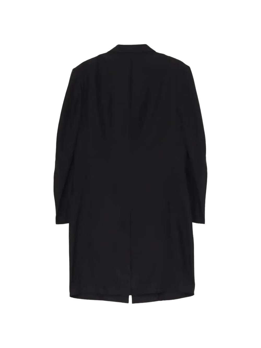 single-breasted silk suit