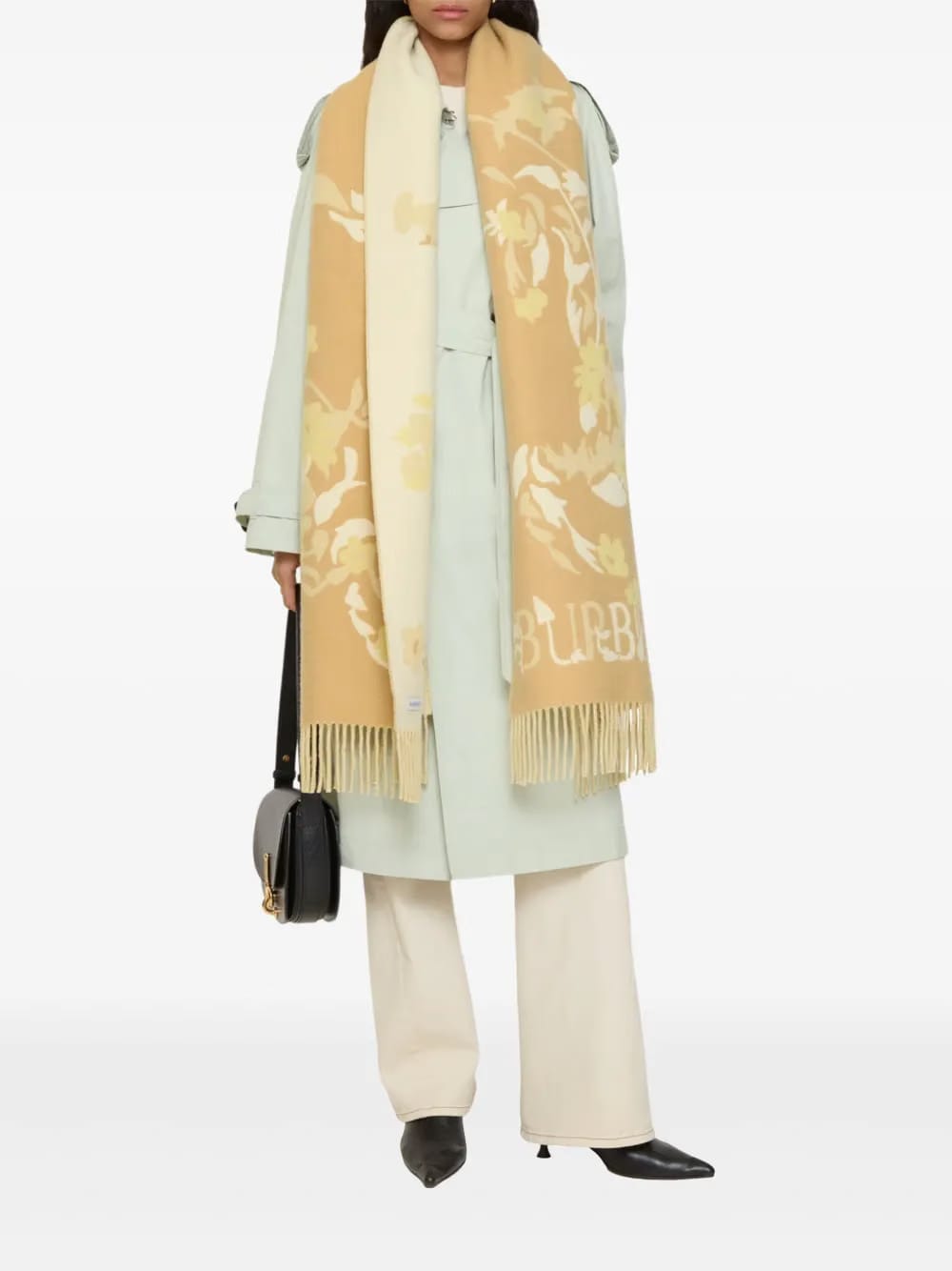 floral Equestrian Knight scarf