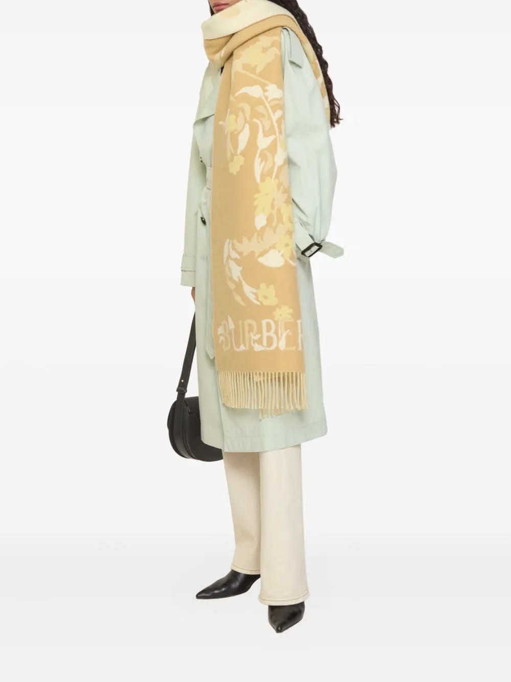 floral Equestrian Knight scarf