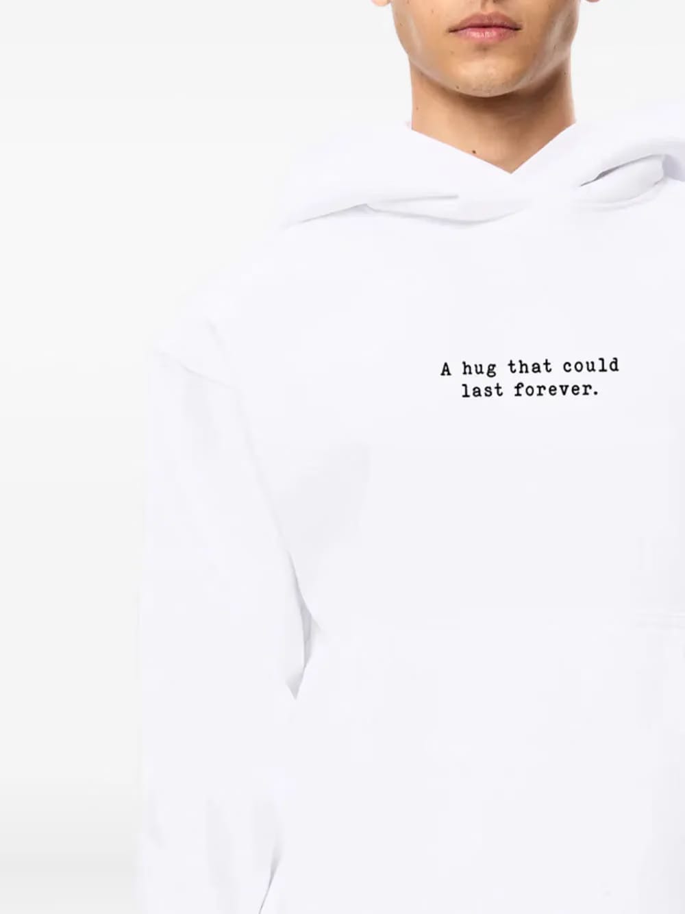 A Hug kangaroo-pocket Hoodie