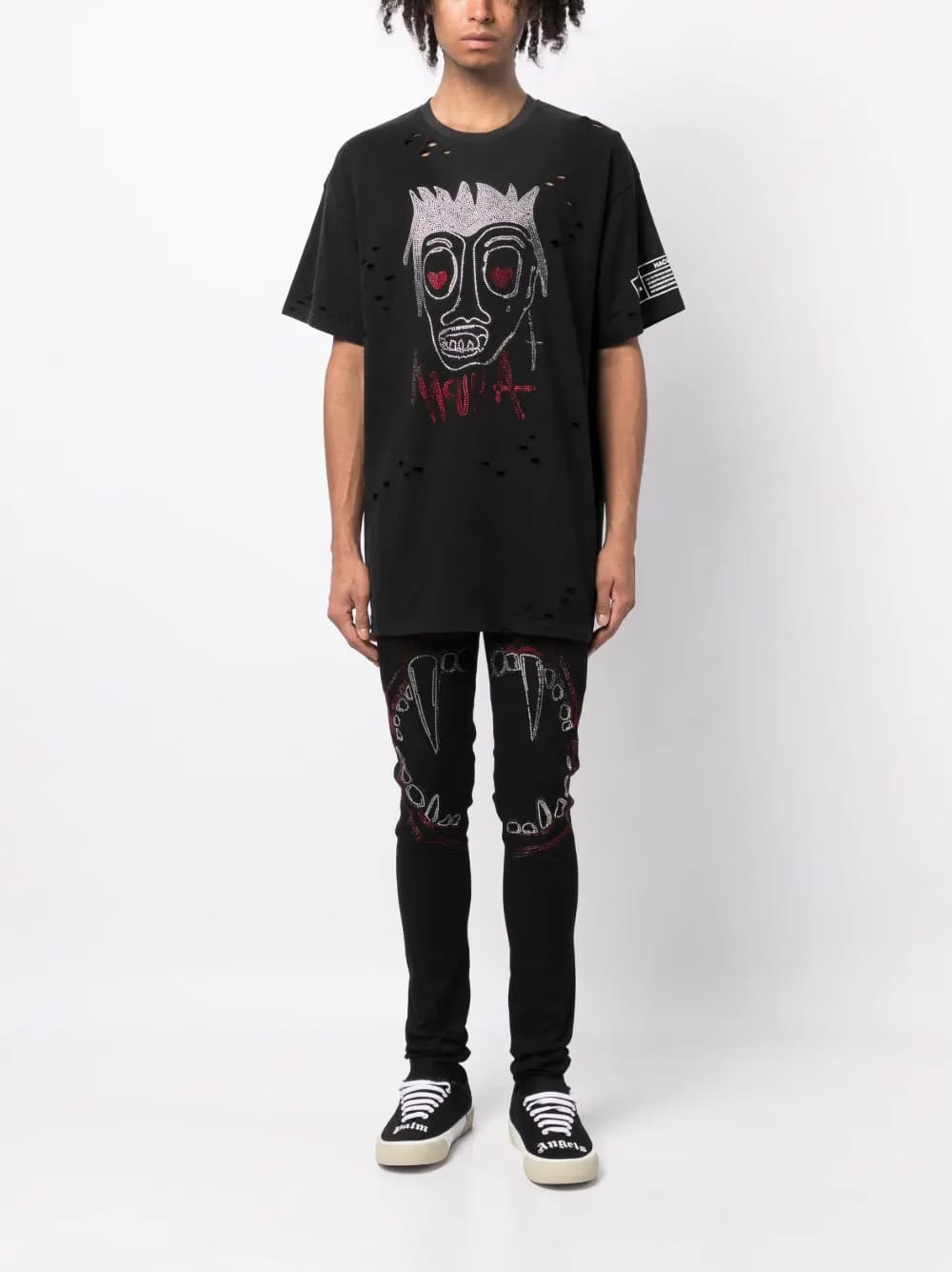 Heart Eyes For You studded T-Shirt