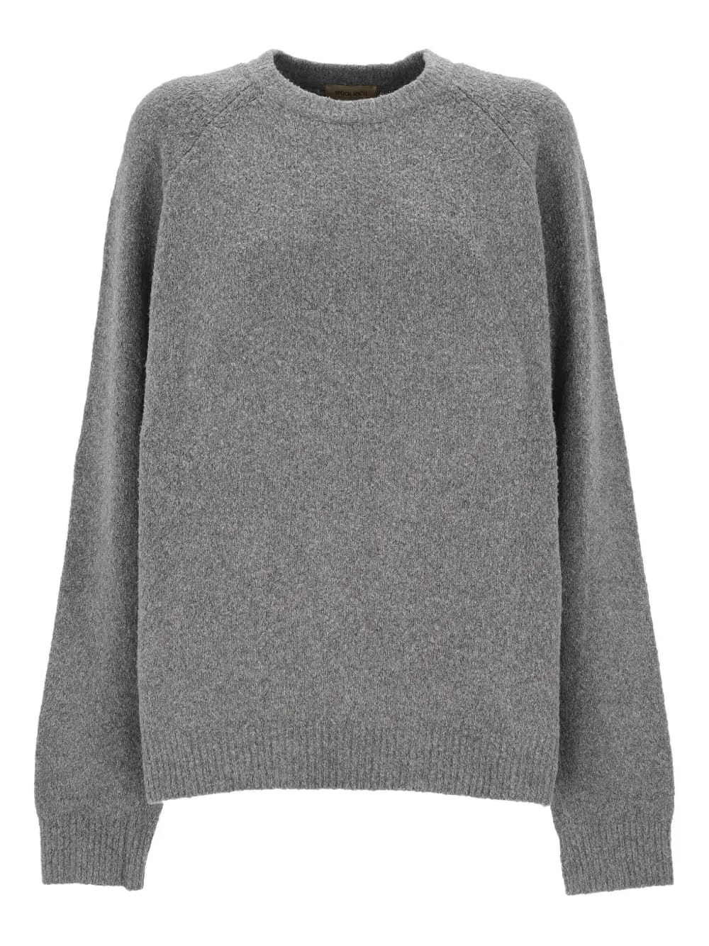raglan-sleeve wool sweater