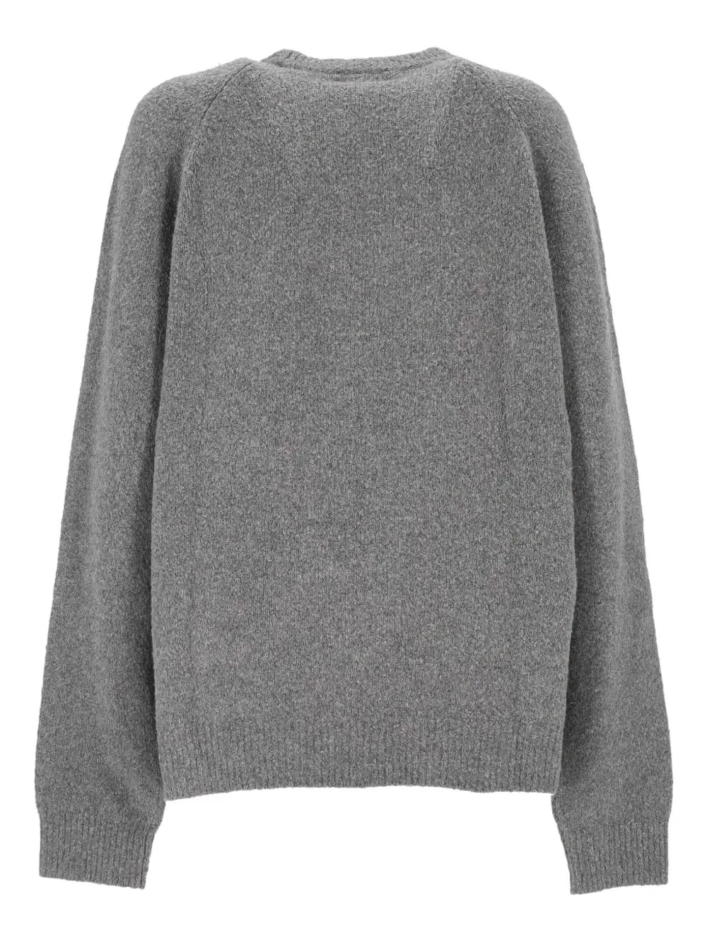 raglan-sleeve wool sweater