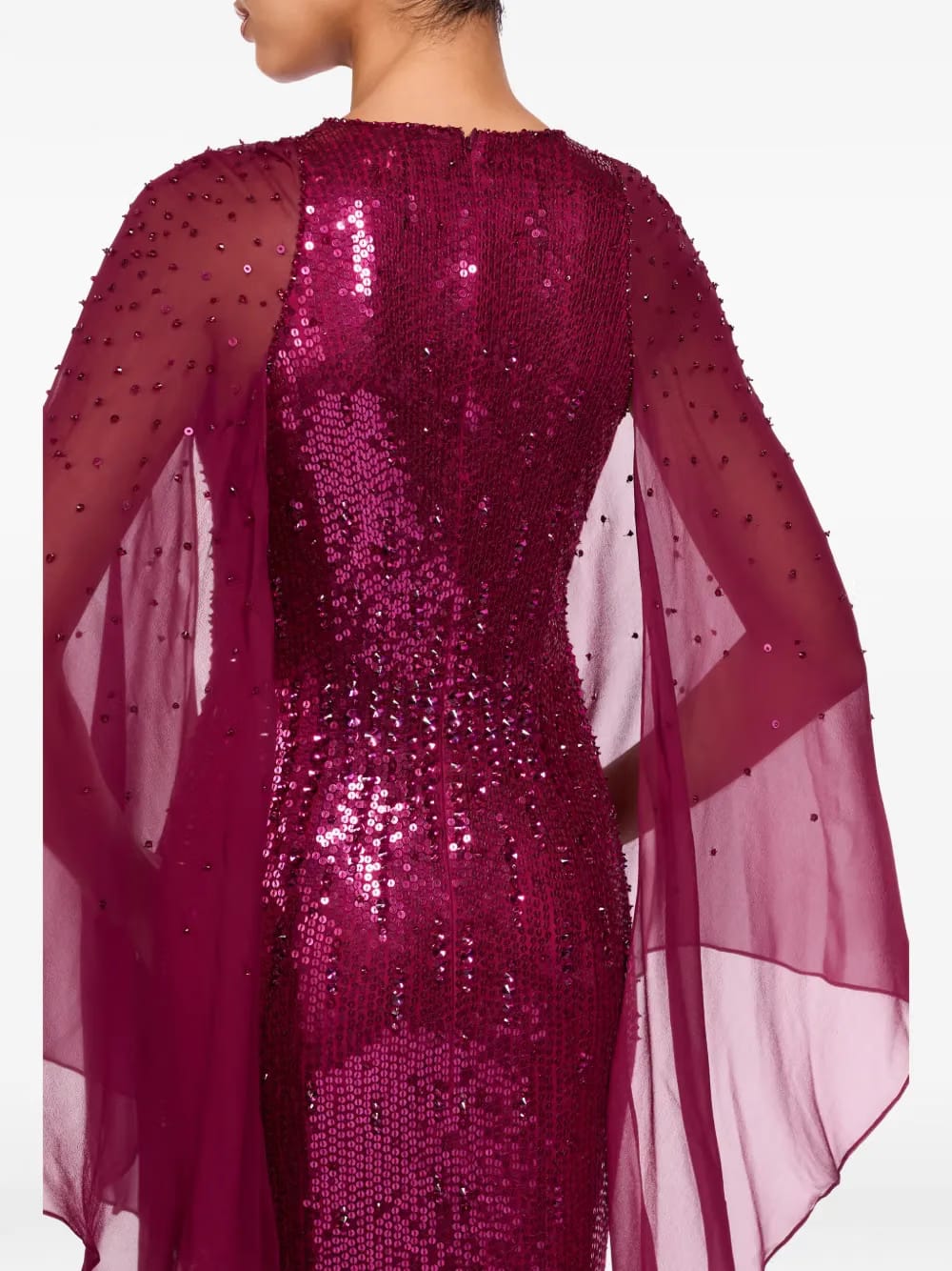 sequin embellished lyrical dress