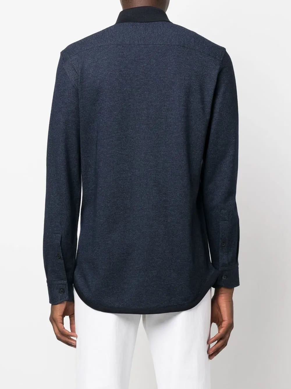 jersey button-down shirt