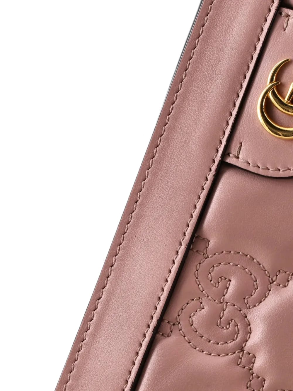 GG GG Matelasse Leather Small shoulder bag