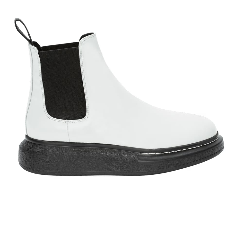 Alexander McQueen Wmns Hybrid Chelsea Boot 'Black'