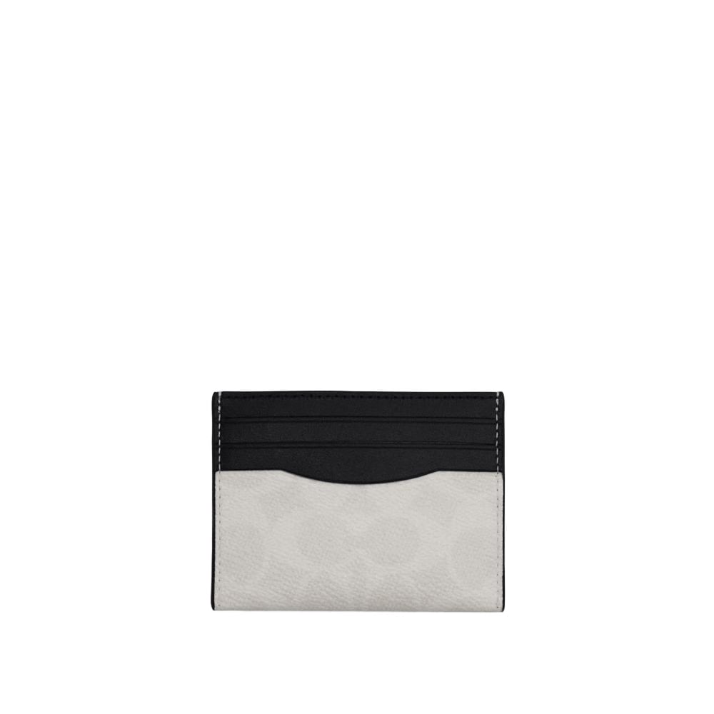 Slim Id Card Case In Signature Canvas