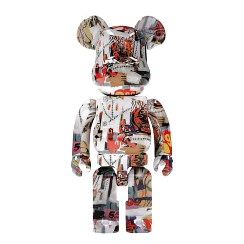 Bearbrick Andy Warhol x JEAN-MICHEL BASQUIAT #4 400%