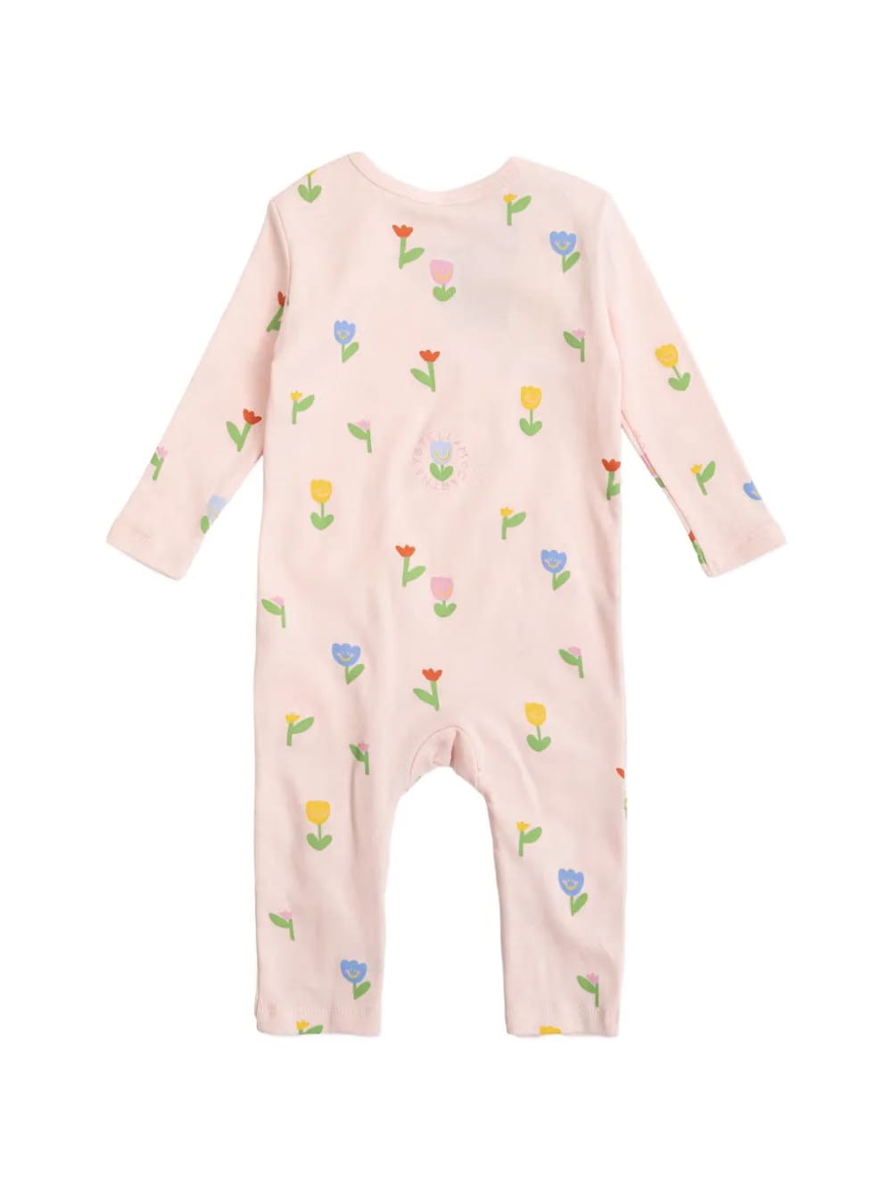 tulip-print romper and body set