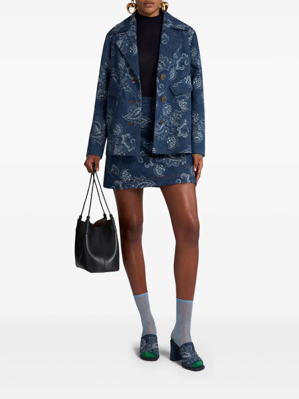 denim blazer