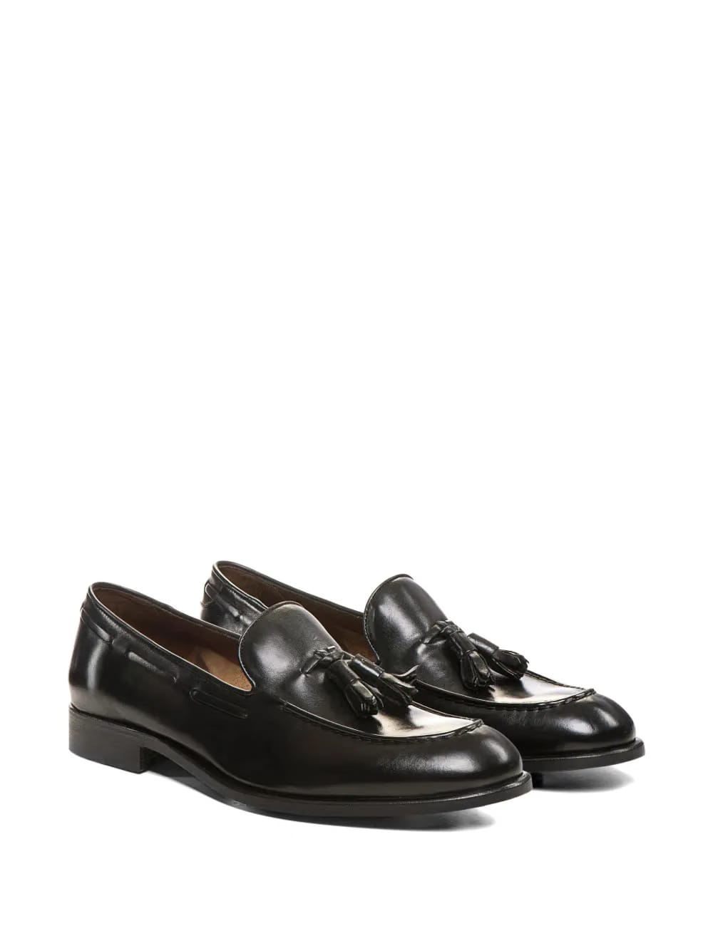 tassel-motif leather loafers