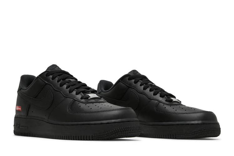 Supreme x Air Force 1 Low Box Logo Black