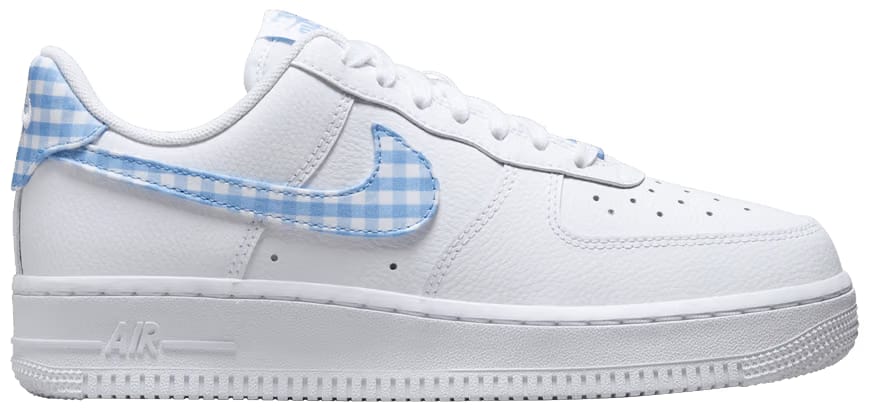 Wmns Air Force 1 '07 Essential 'University Blue Gingham'