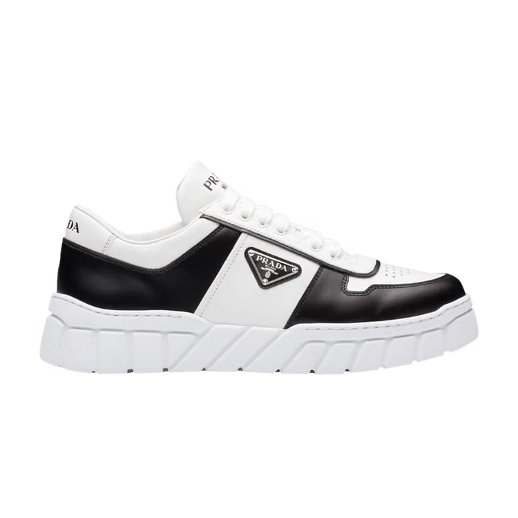 Prada Leather Sneakers Black