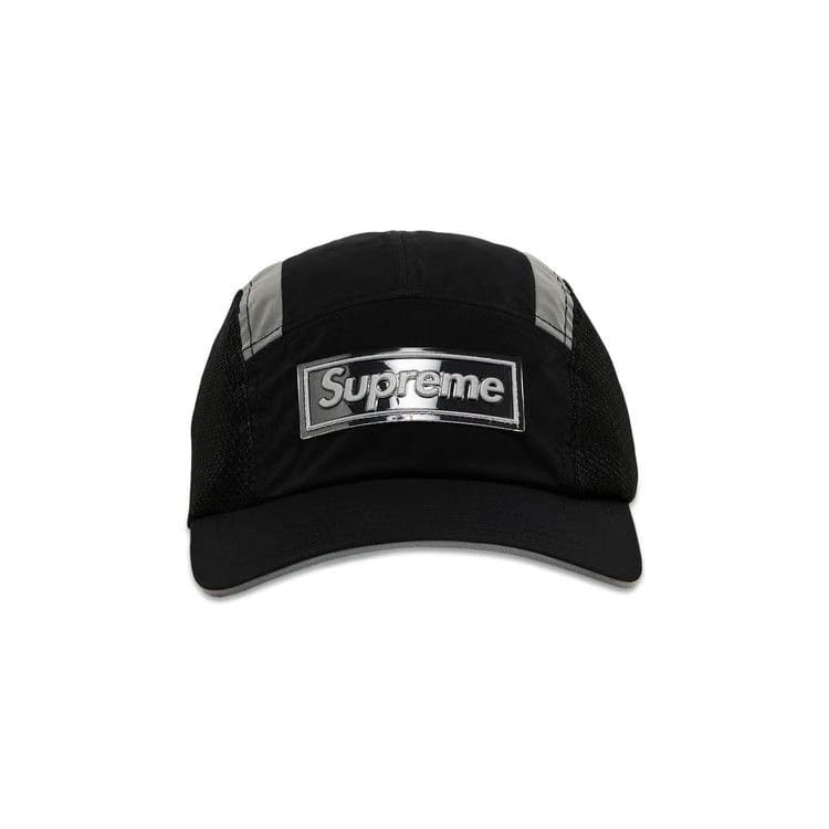 Supreme Side Mesh Camp Cap Black