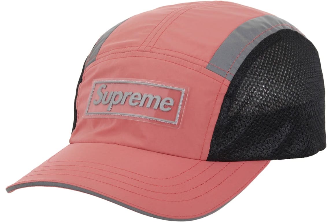 Supreme Side Mesh Camp Cap Coral