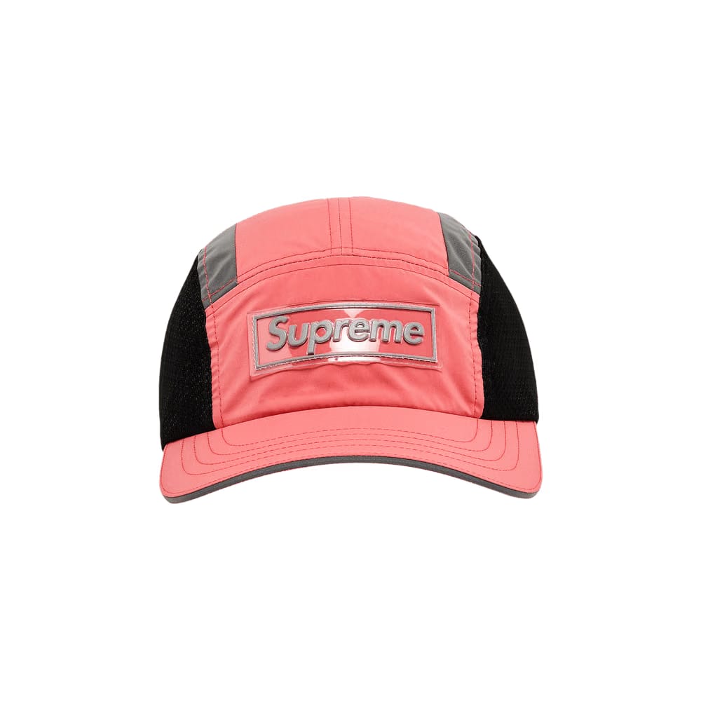 Supreme Side Mesh Camp Cap Coral