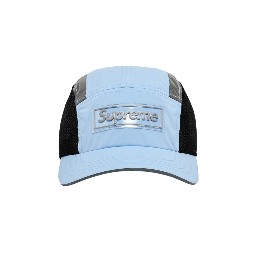 Supreme Side Mesh Camp Cap Light Blue